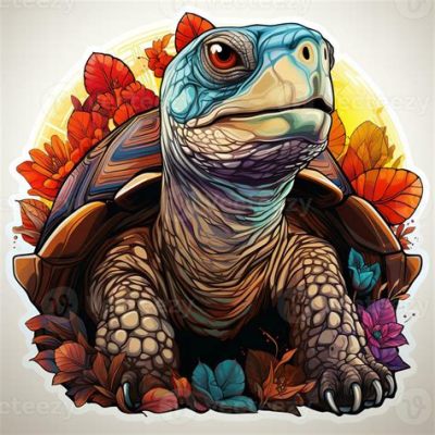  The Painted Tortoise: Eine farbenfrohe Lektion über Neugier und Stolz!